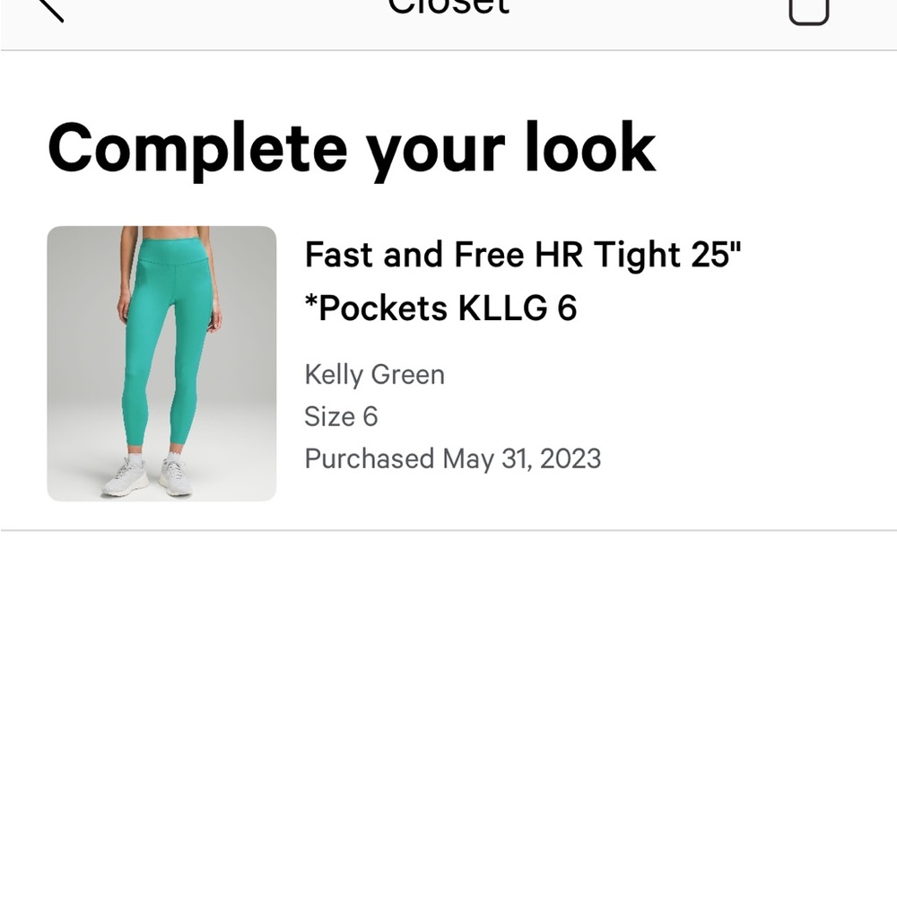 Fast and free tights